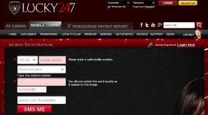 lucky247-mobile-registration-page